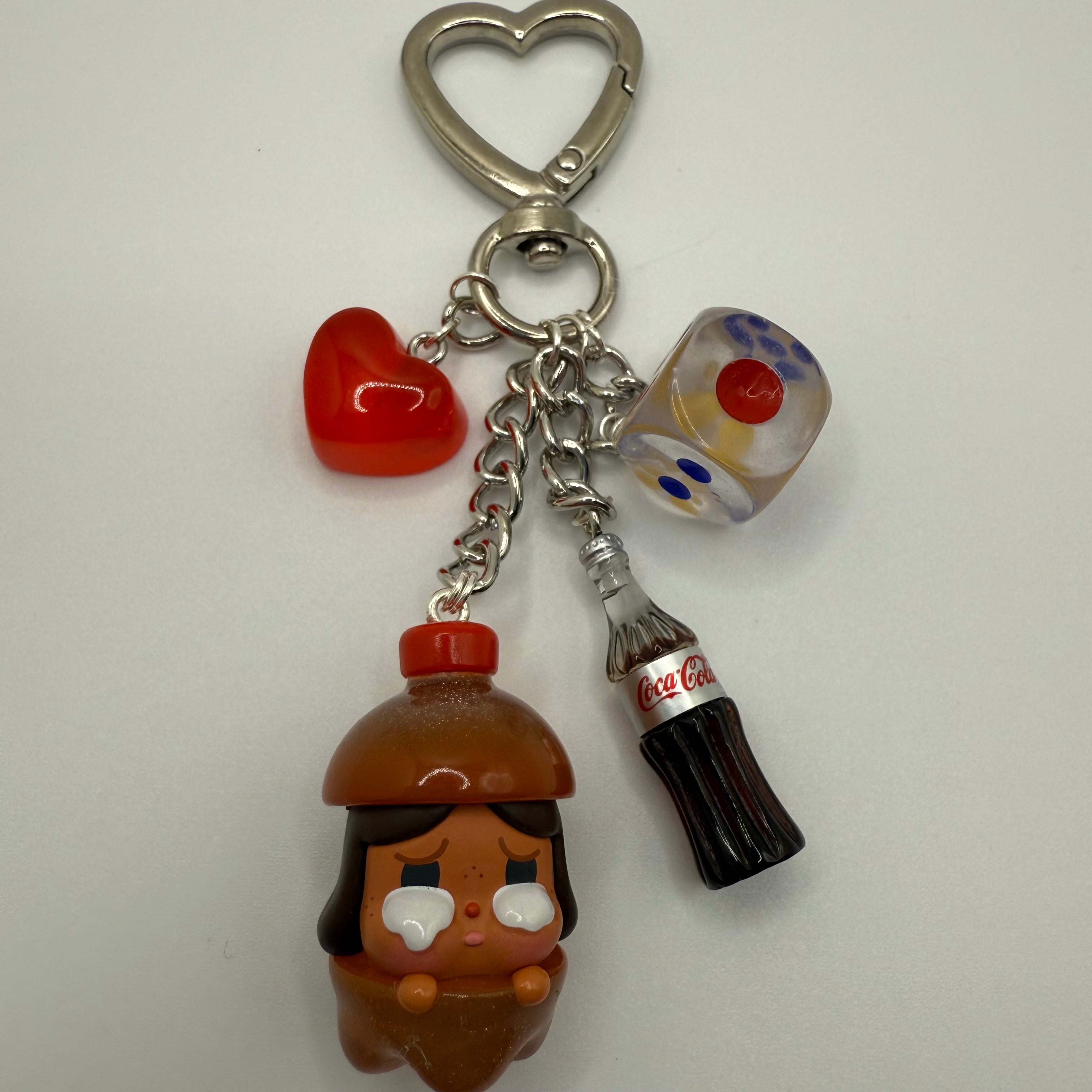 Authentic Pop Beans Cry Baby Soda Series | Hand Made Bag Charms