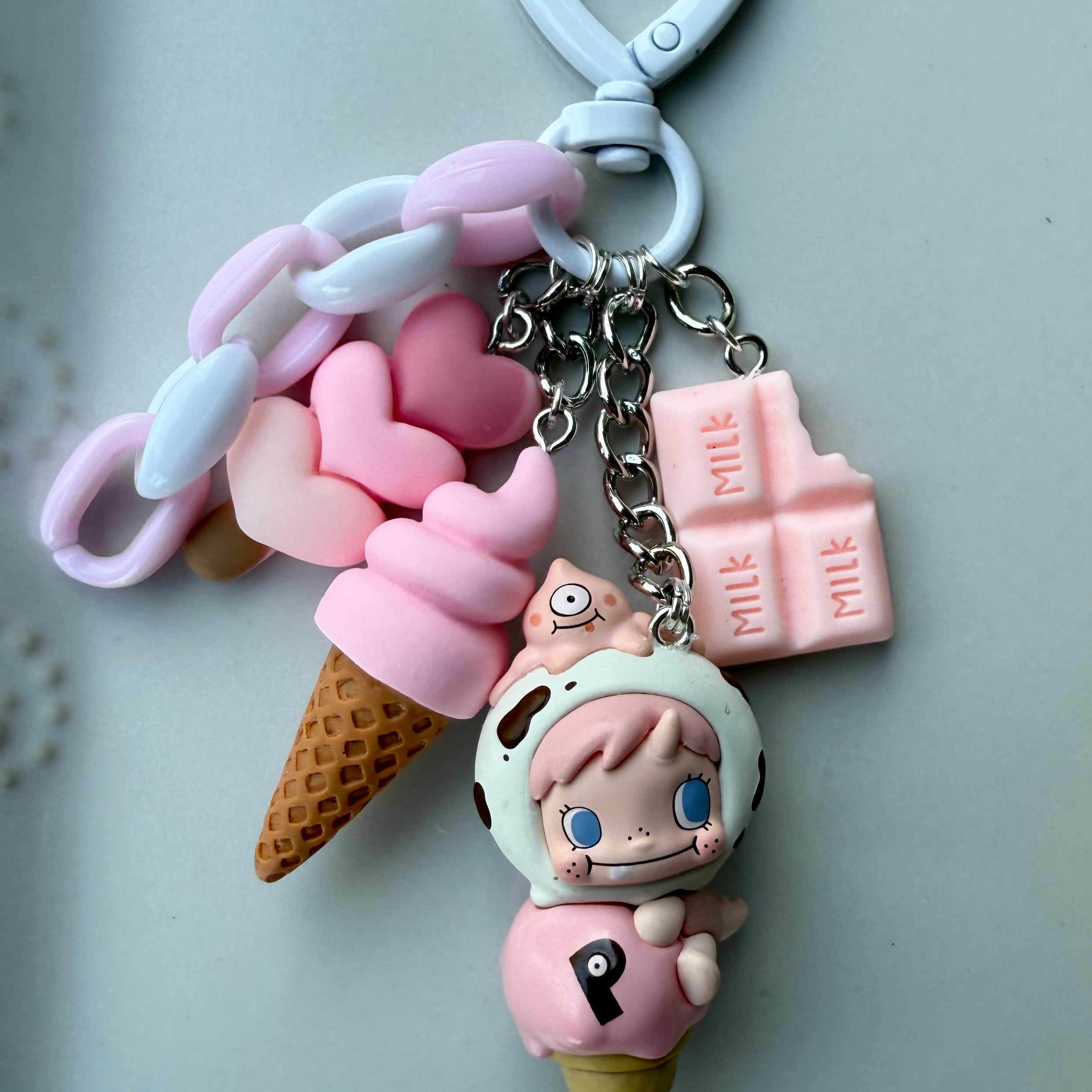 Authentic Pop Beans Polar Ice Cream Series | Hand Made Bag Charms