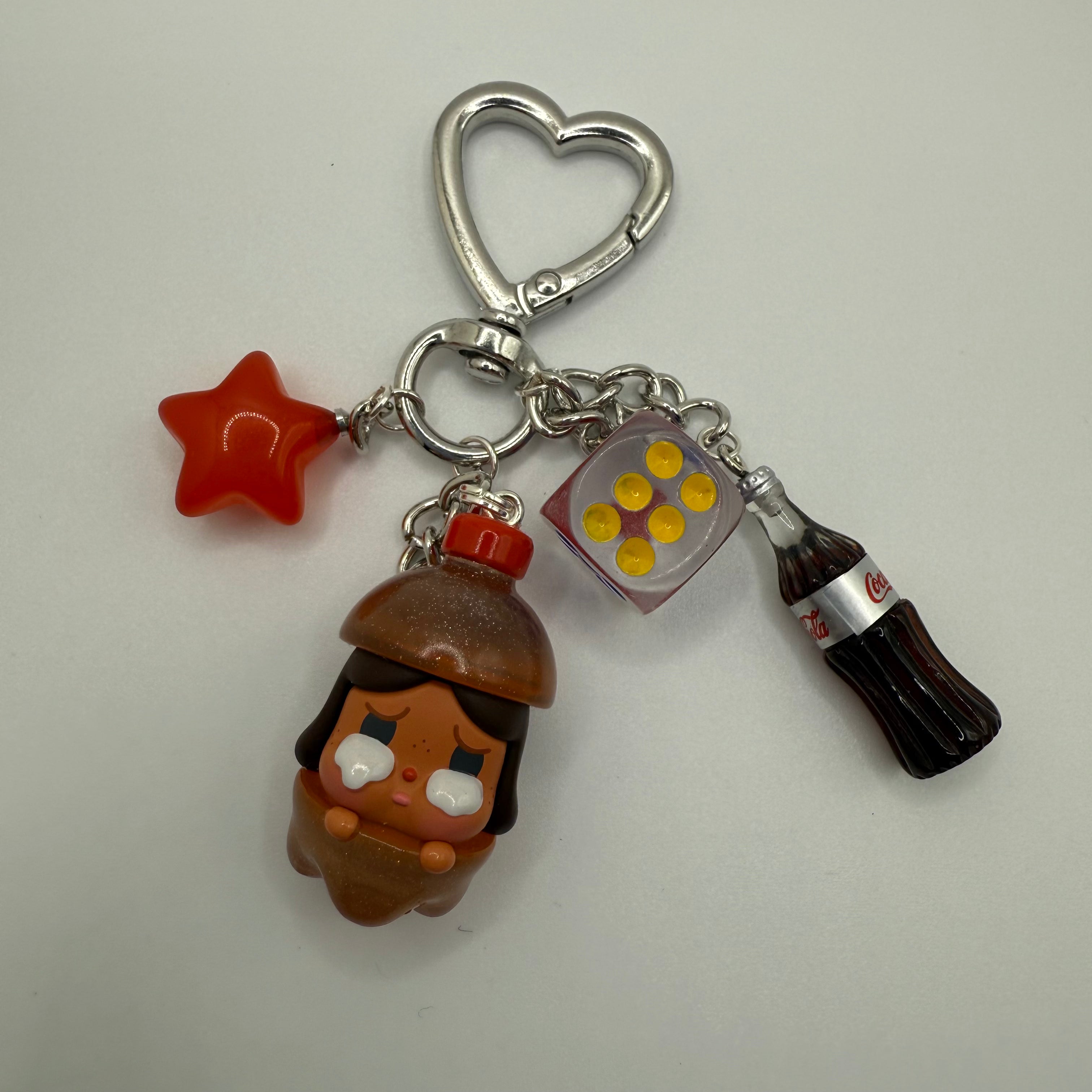 Authentic Pop Beans Cry Baby Soda Series | Hand Made Bag Charms