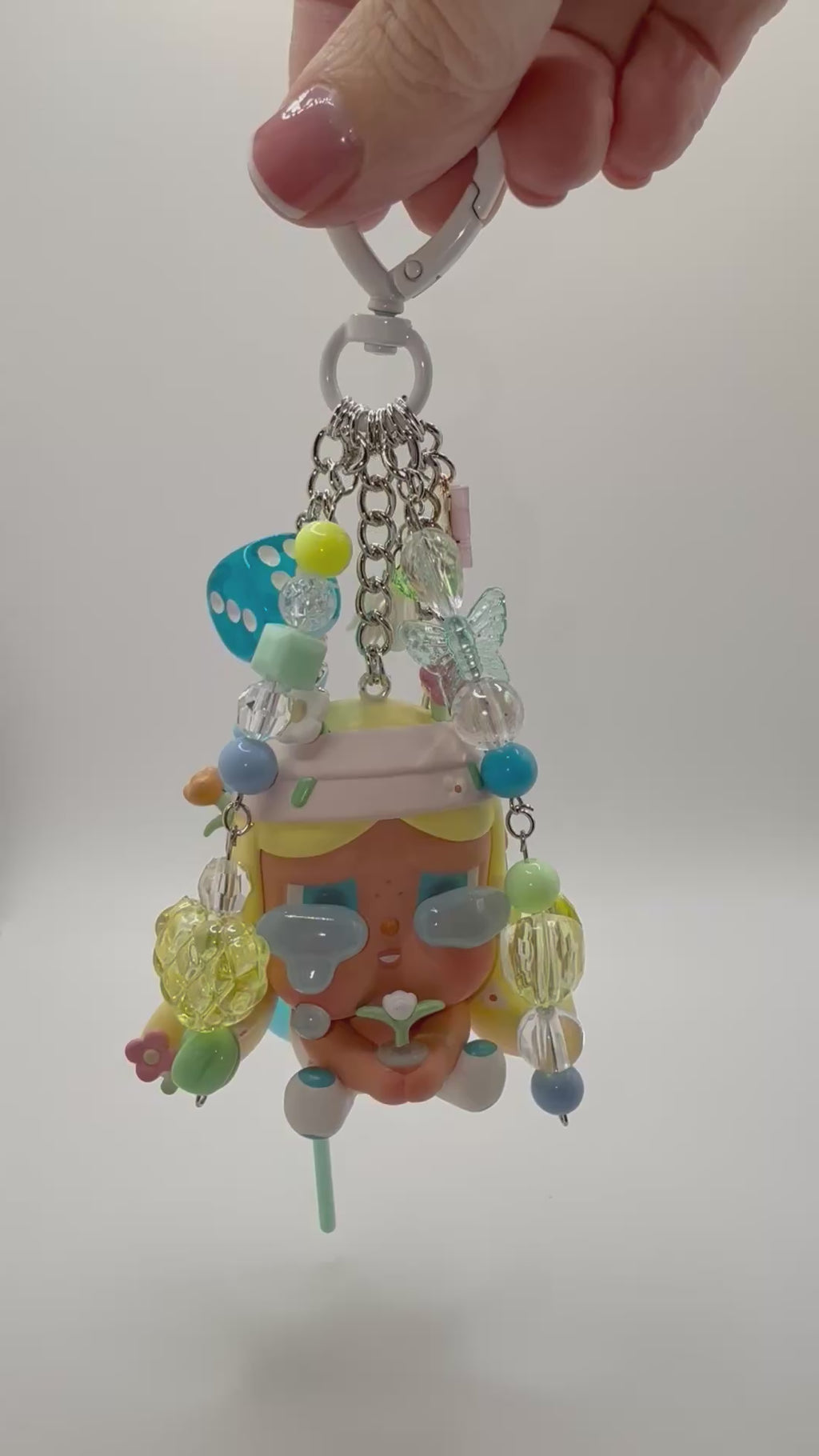 Authentic CRYBABY “Falling for the Bloom” - blue